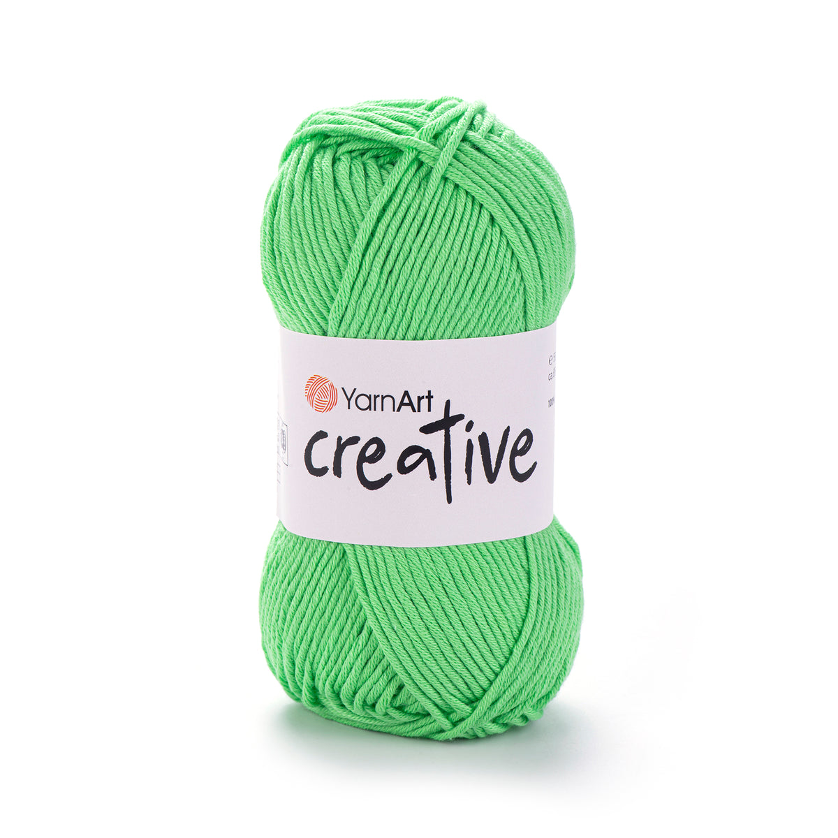 YarnArt Creative 226 Vert clair – fil pur coton mat