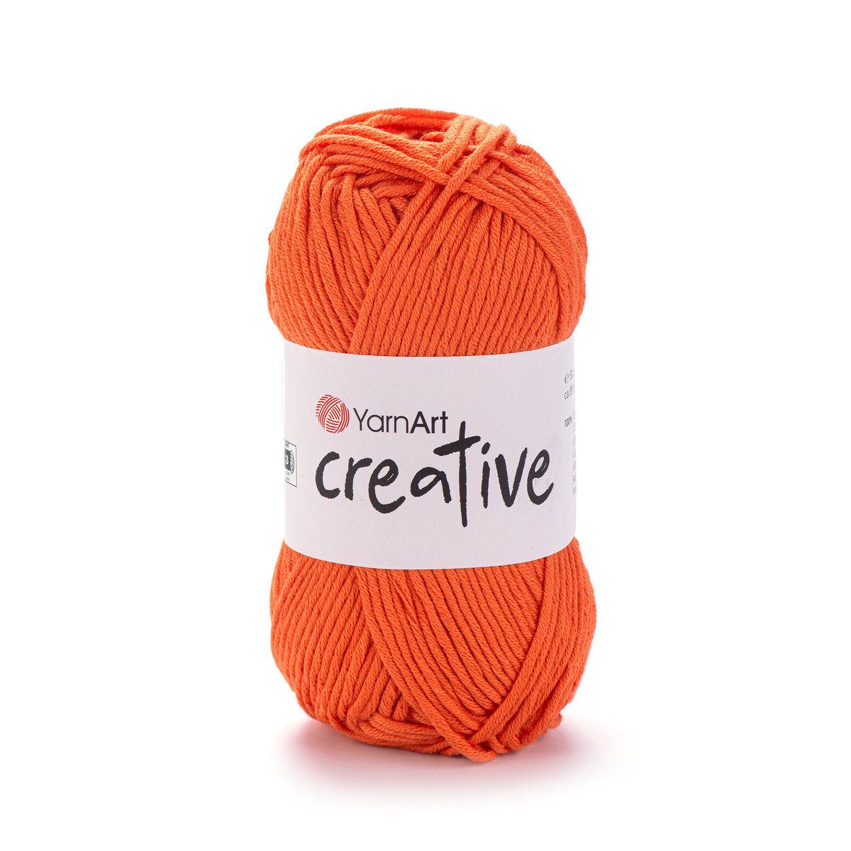YarnArt Creative 242 Terracotta – fil pur coton mat