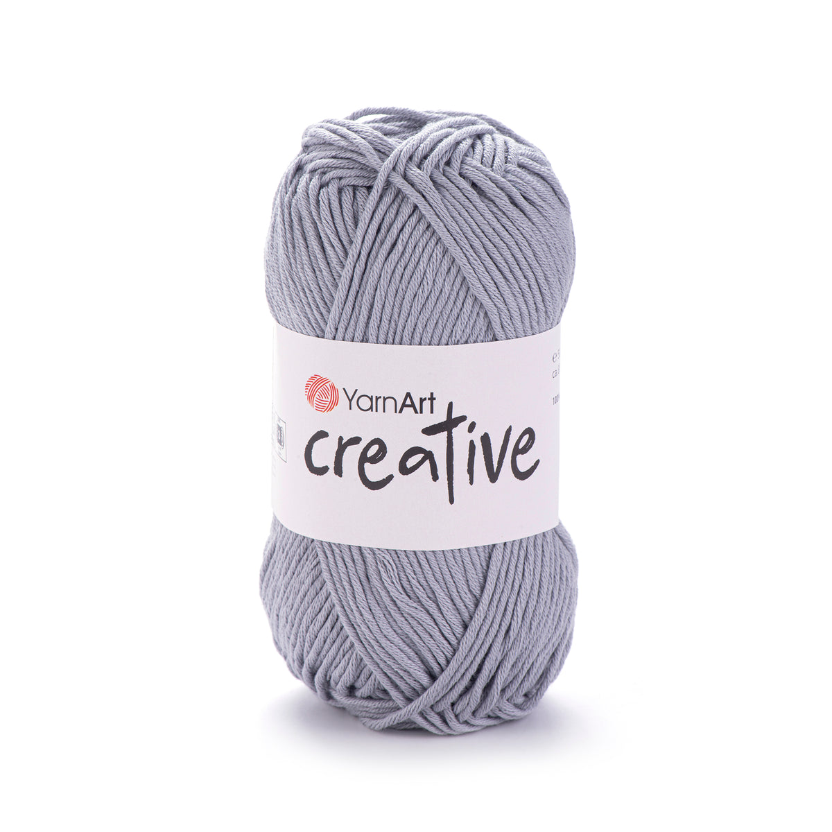 YarnArt Creative 244 Bleu acier – fil pur coton mat