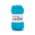 YarnArt Creative 247 Turquoise et bleu glacier – fil pur coton mat