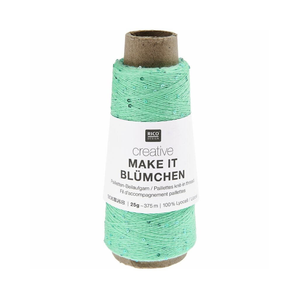 Rico Creative Make It Blümchen 007 Turquoise
