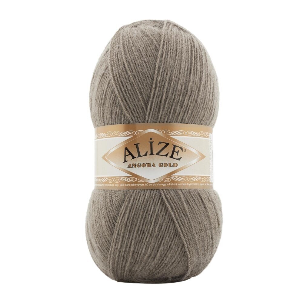 Alize Angora Gold 283 Taupe – akryl- och ullgarn