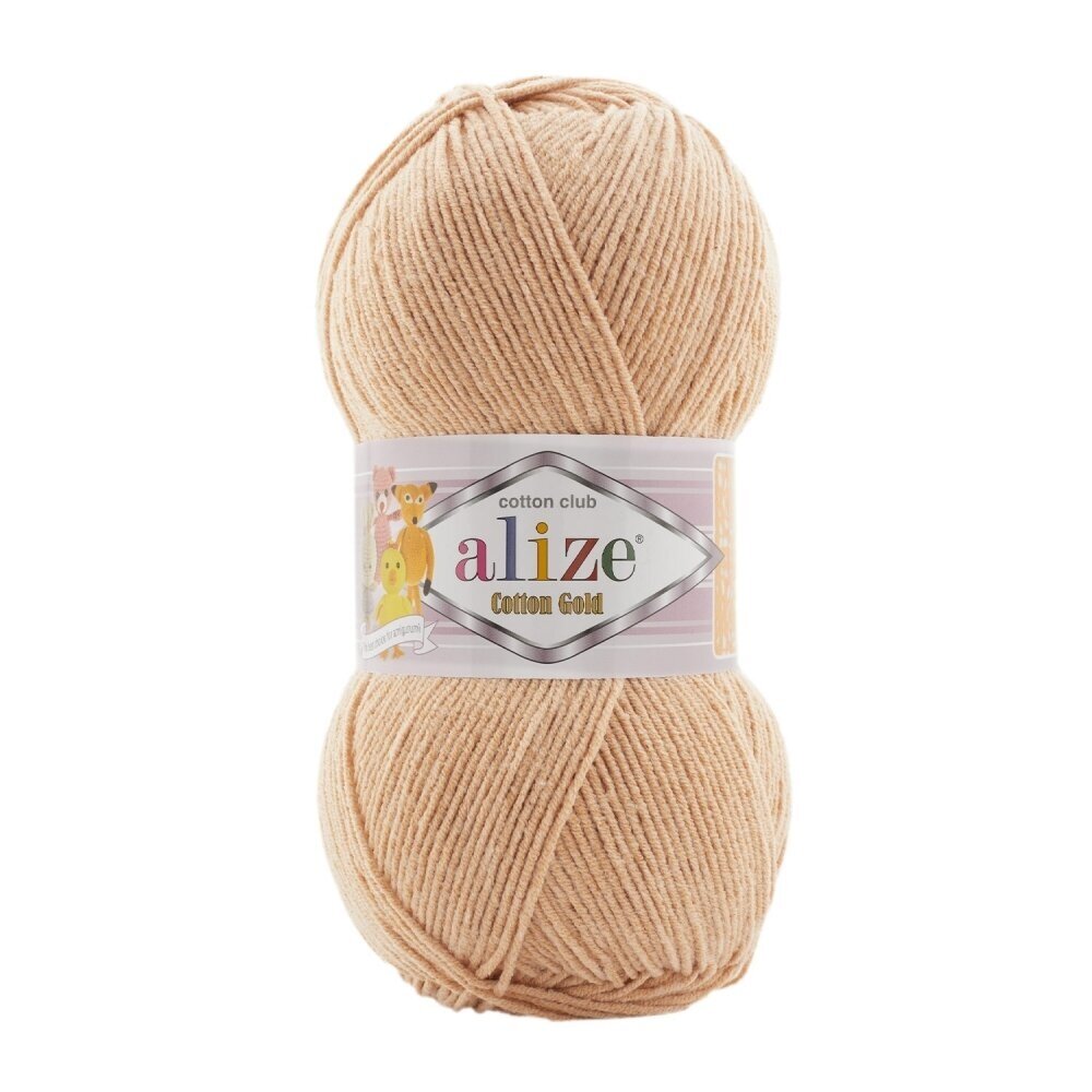 Alize Cotton Gold 964 Kamel – bomulls- och akrylgarn