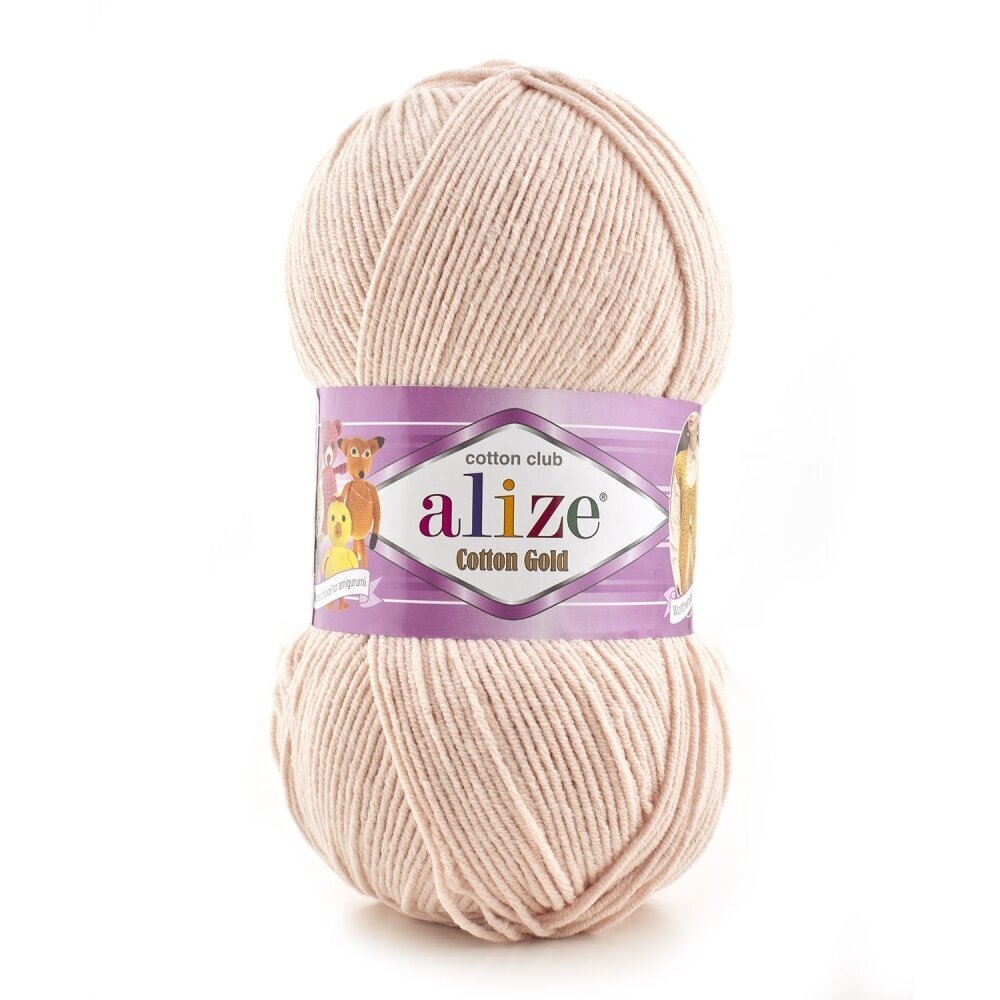 Alize Cotton Gold 401 Persika – bomulls- och akrylgarn