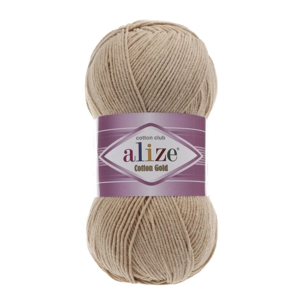 Alize Cotton Gold 262 Latte – bomulls- och akrylgarn