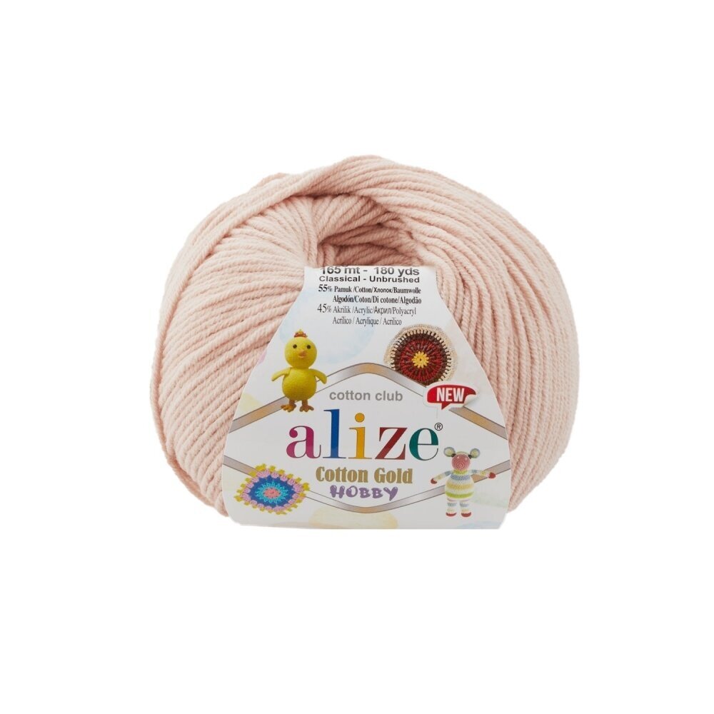 Alize Cotton Gold Hobby 161 Pūdera – kokvilnas un akrila dzija