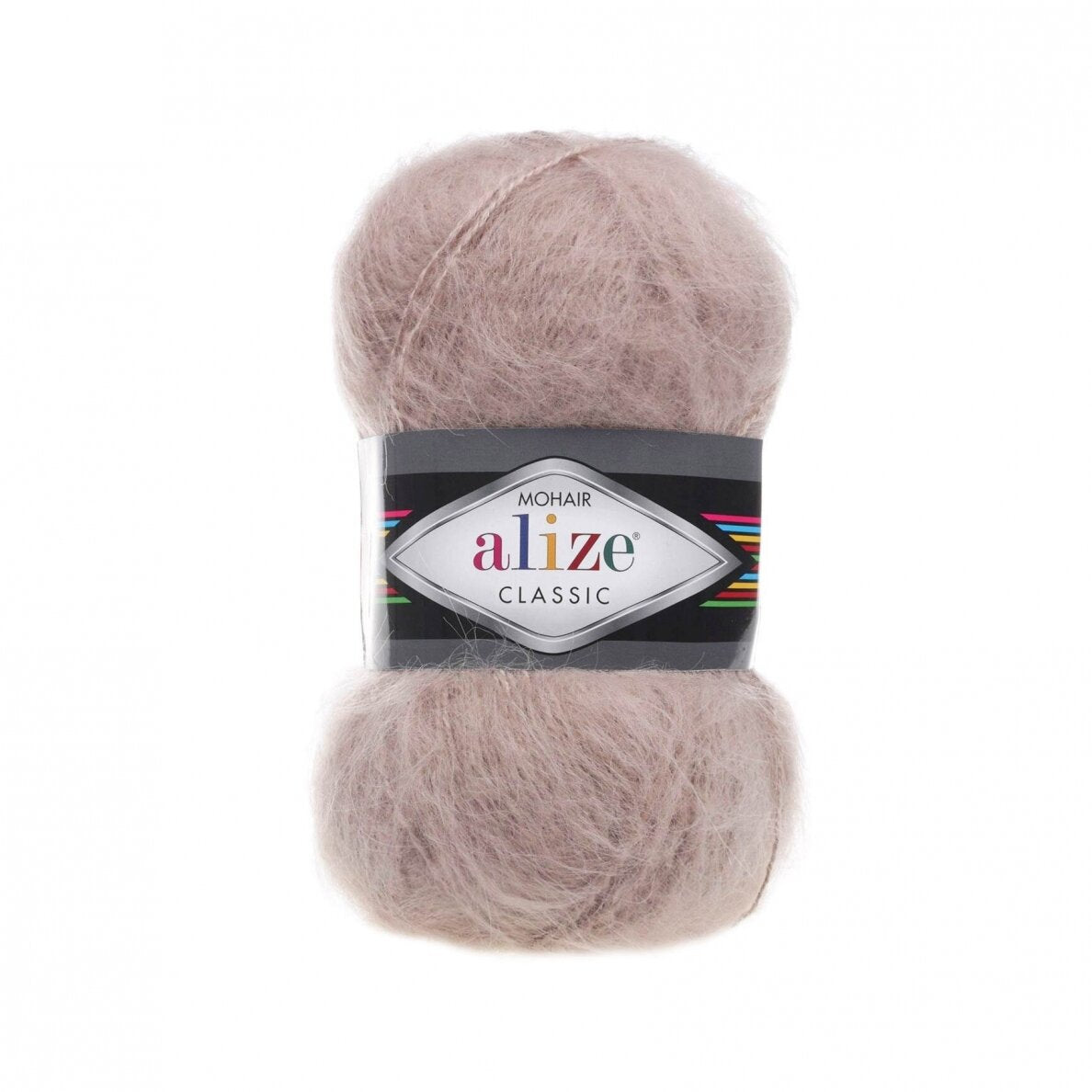 Alize Mohair Classic 406 Vison – fil acrylique avec mohair et laine