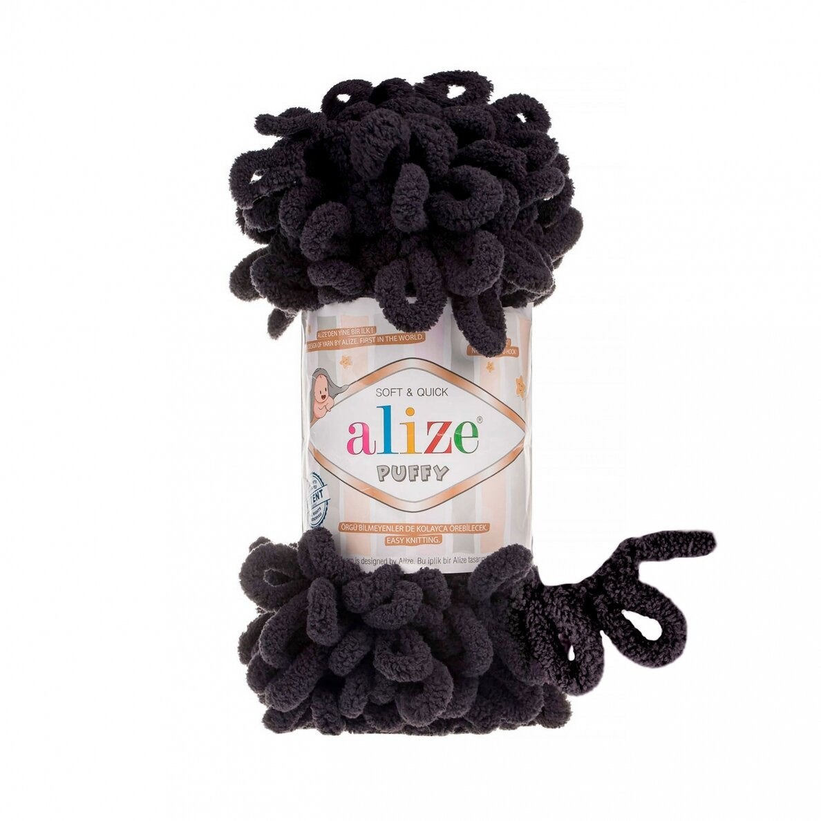Alize Puffy 1060 Must – aaslõng