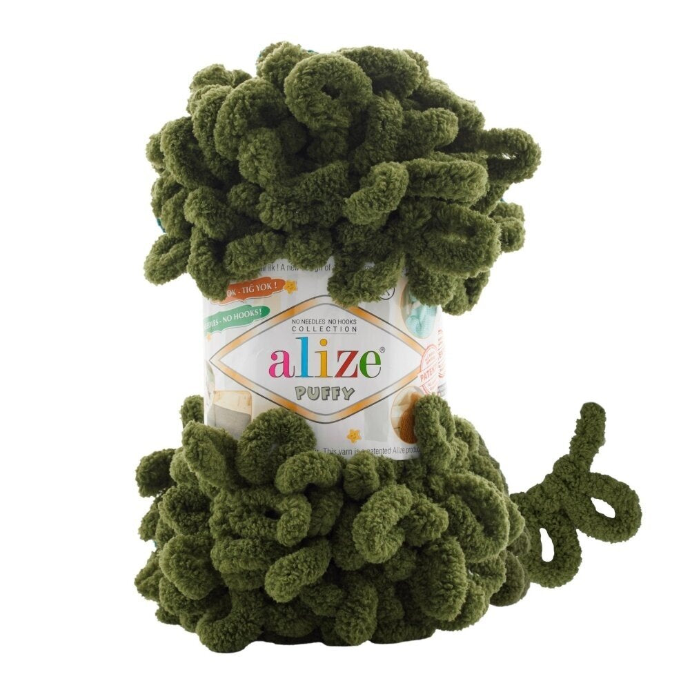 Alize Puffy 620 Oliiv – aaslõng