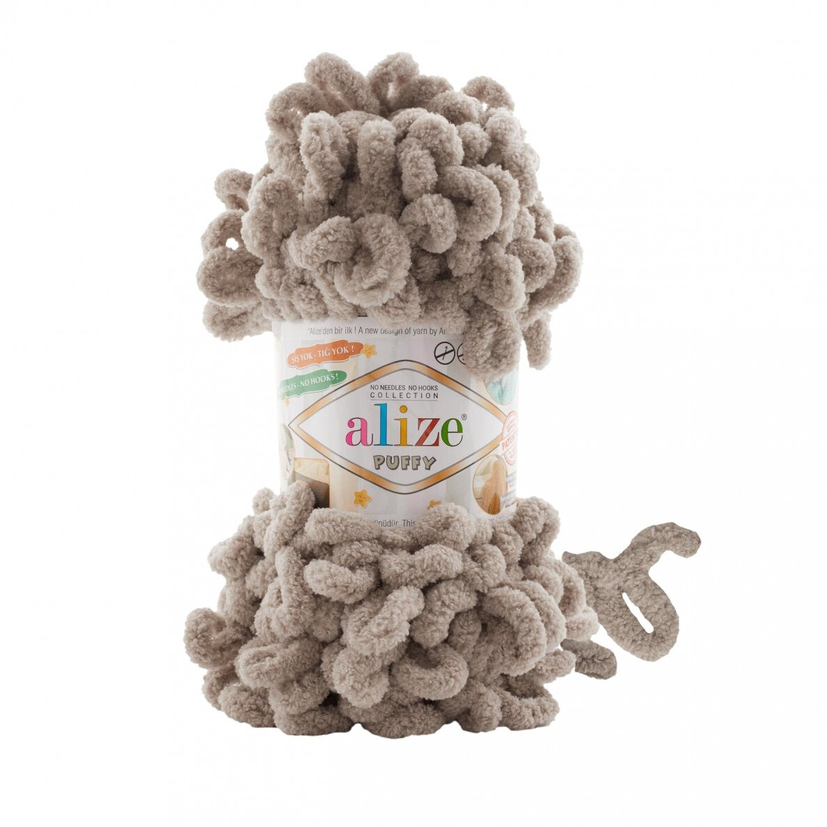 Alize Puffy 72 Taupe – aaslõng