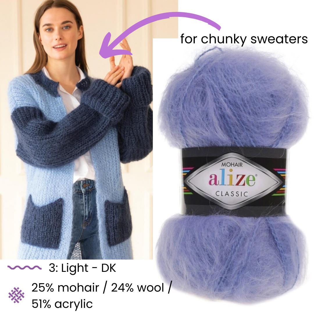 Alize Mohair Classic