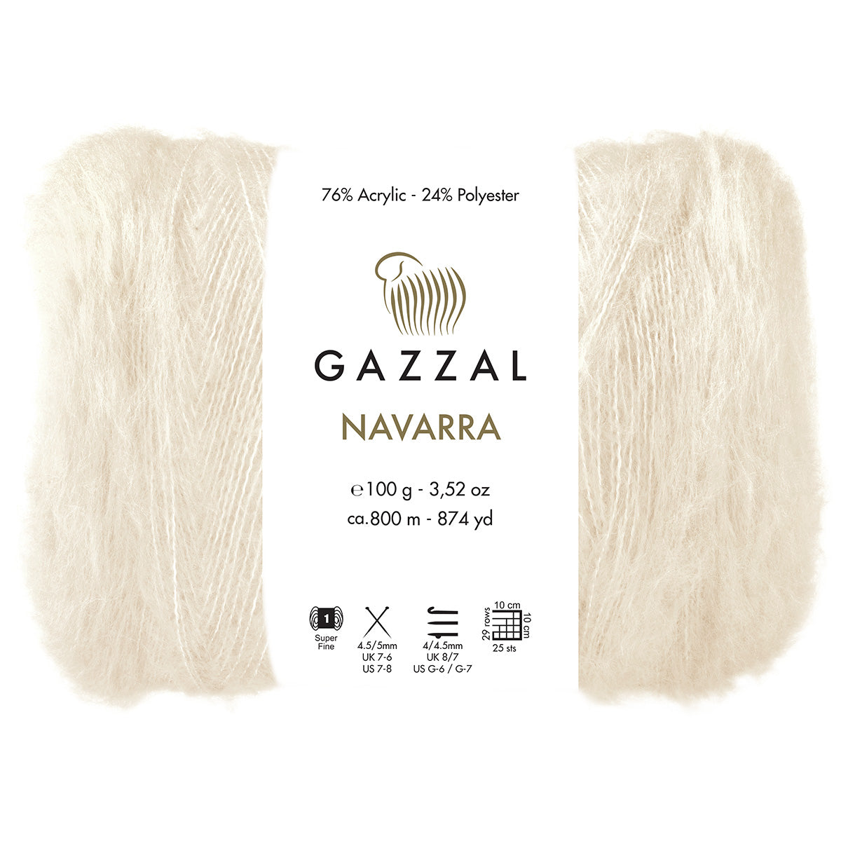 Gazzal Navarra Cream (181)