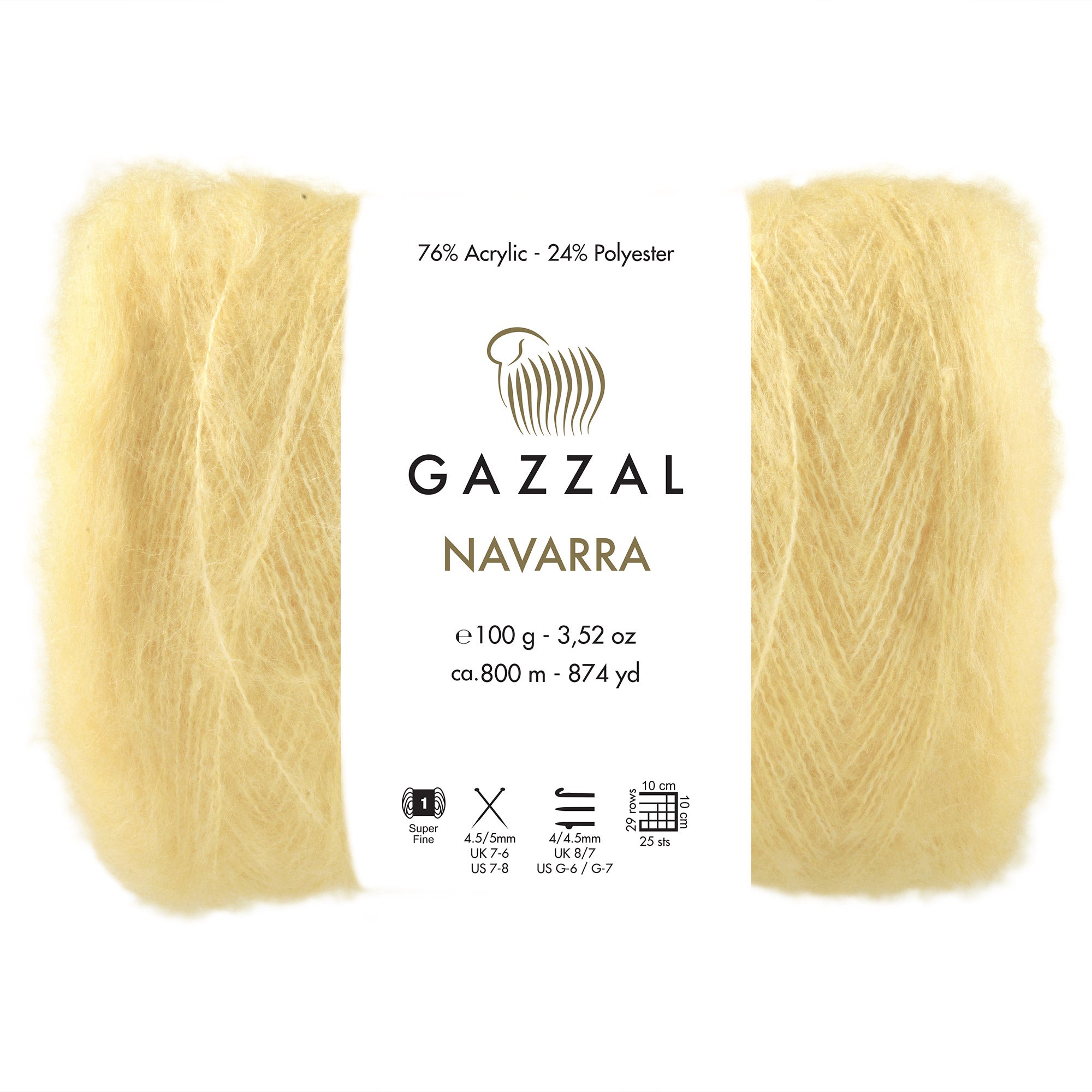 Gazzal Navarra Light Yellow (193)