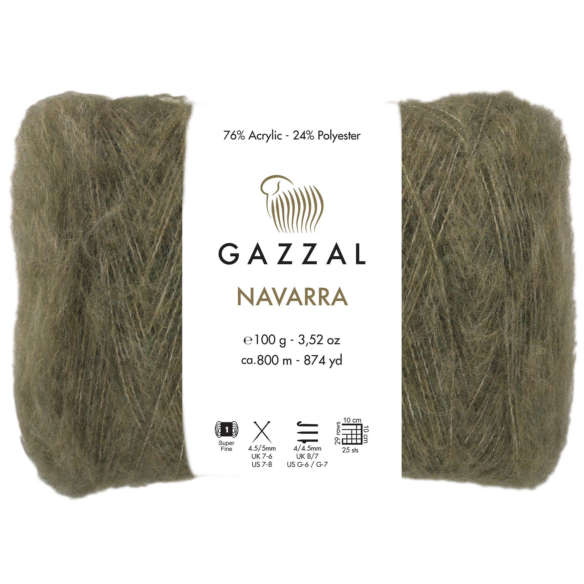 Gazzal Navarra Khaki (195)