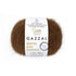 Gazzal Super Kid Mohair 64400 Tamsiai ruda – moherio siūlai su merino