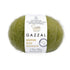 Gazzal Super Kid Mohair 64422 Žalia – moherio siūlai su merino