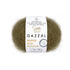 Gazzal Super Kid Mohair 64403 Tamsių alyvuogių – moherio siūlai su merino