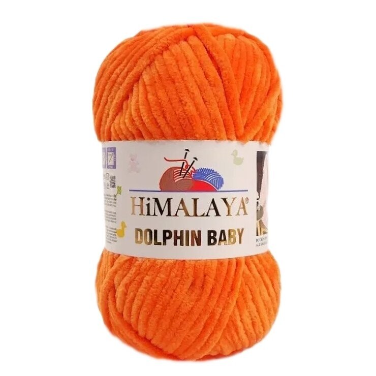 Himalaya Dolphin Baby 80372 Orange – plush chenille yarn