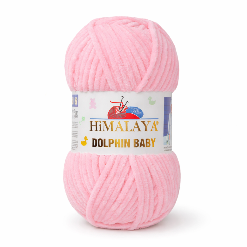 Himalaya Dolphin Baby 80319 Powder Pink – plush chenille yarn