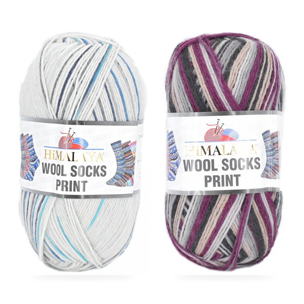 HiMALAYA Wool Socks Print