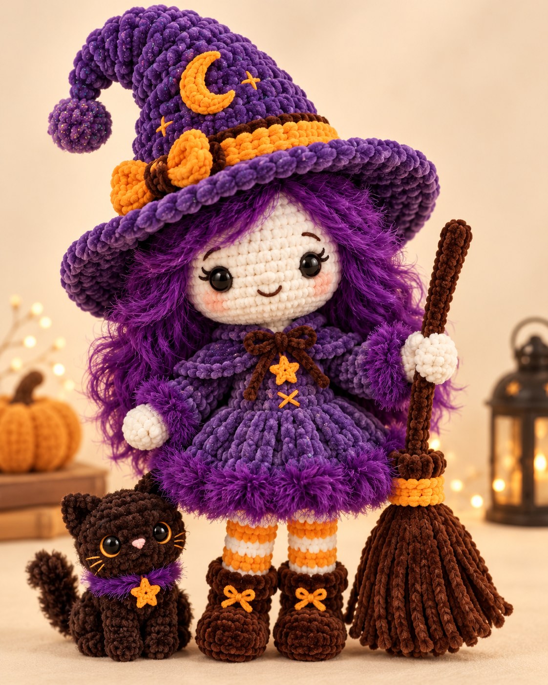 6 crochet ideas for the Witch yarn kit – inspiration only, no pattern included
