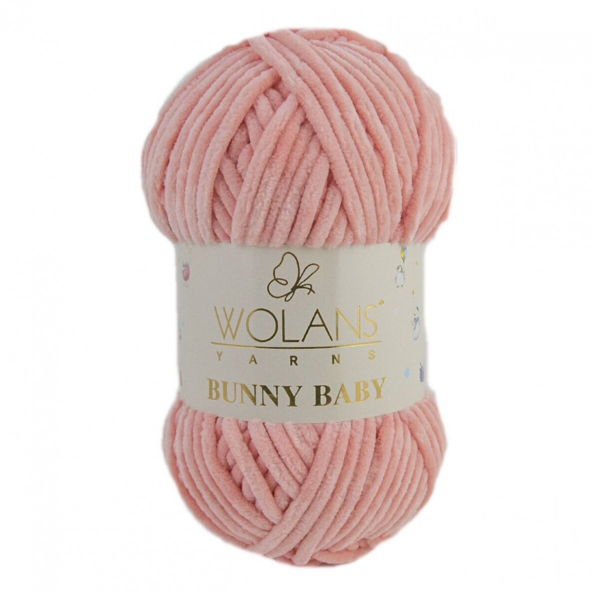 Wolans Bunny Baby 100-21 Tolmroosa – šenilllõng