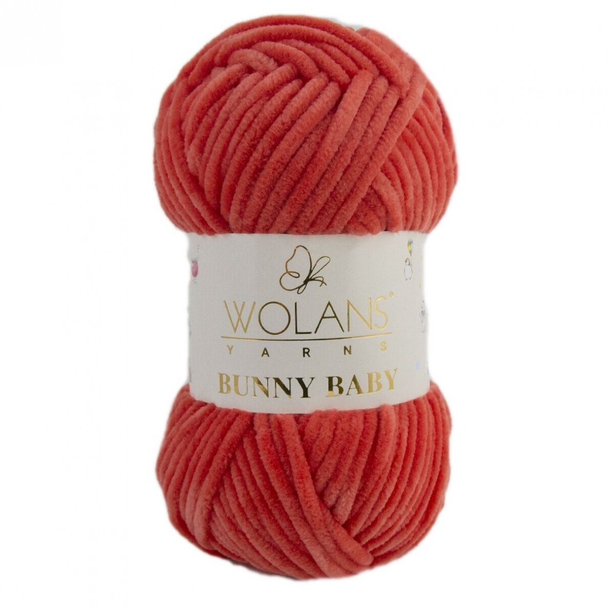 Wolans Bunny Baby 100-62 Punane – šenilllõng
