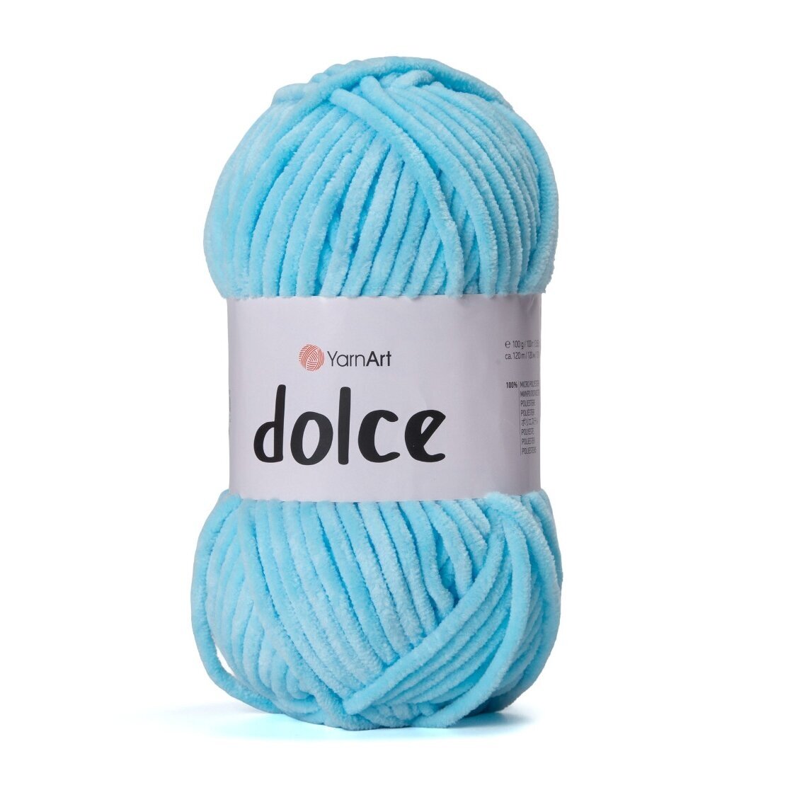 YarnArt Dolce 859 Helesinine – kohev šenilllõng