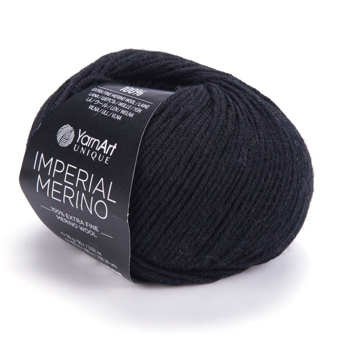YarnArt Imperial Merino 3301 Антрацитовый – пряжа из мериносовой шерсти