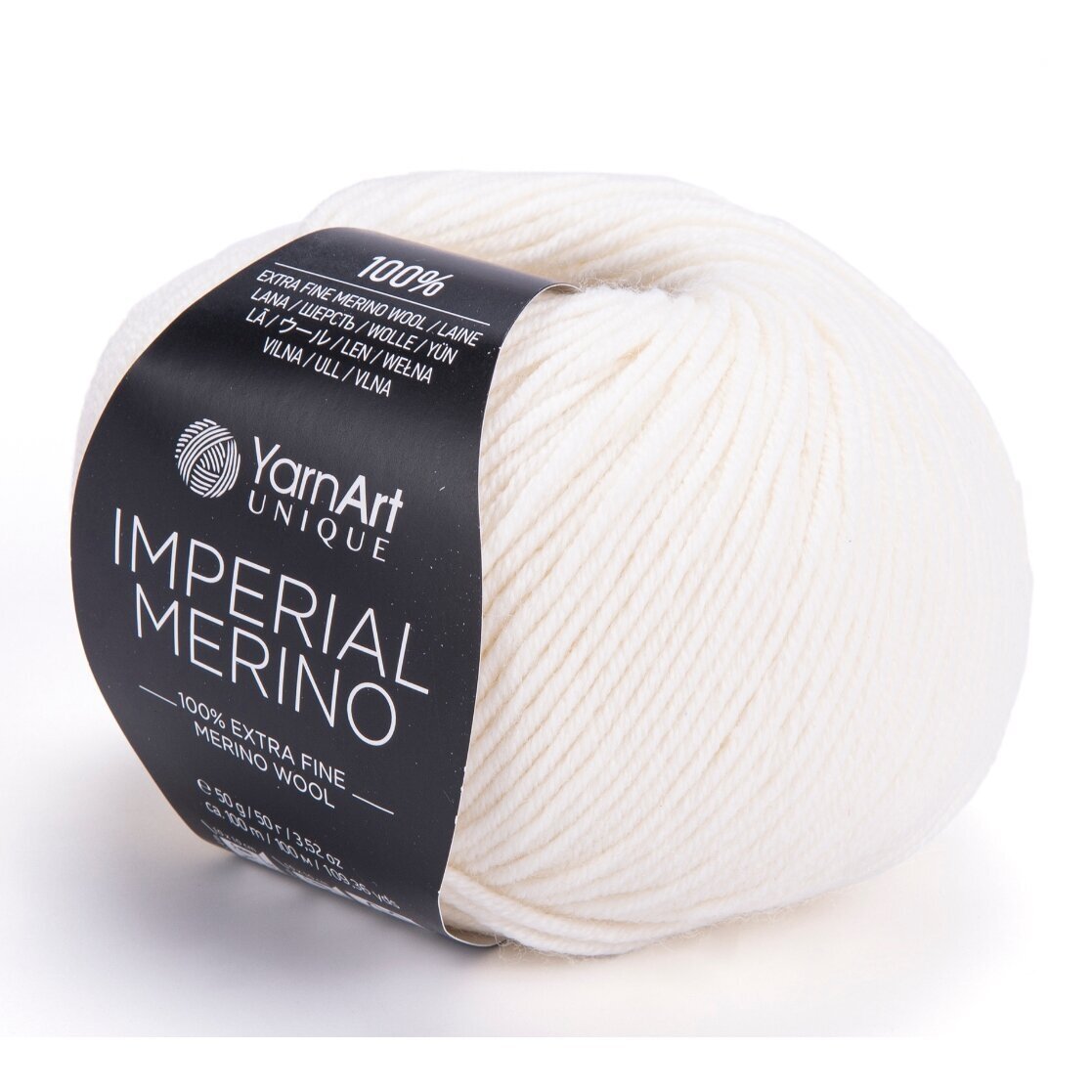 YarnArt Imperial Merino 3302 Молочно-белый – пряжа из мериносовой шерсти