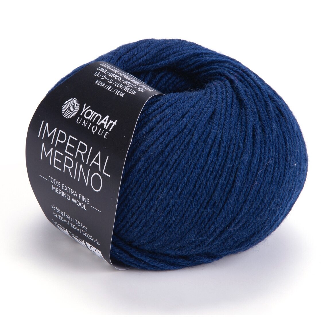 YarnArt Imperial Merino 3343 Тёмно-синий – пряжа из мериносовой шерсти