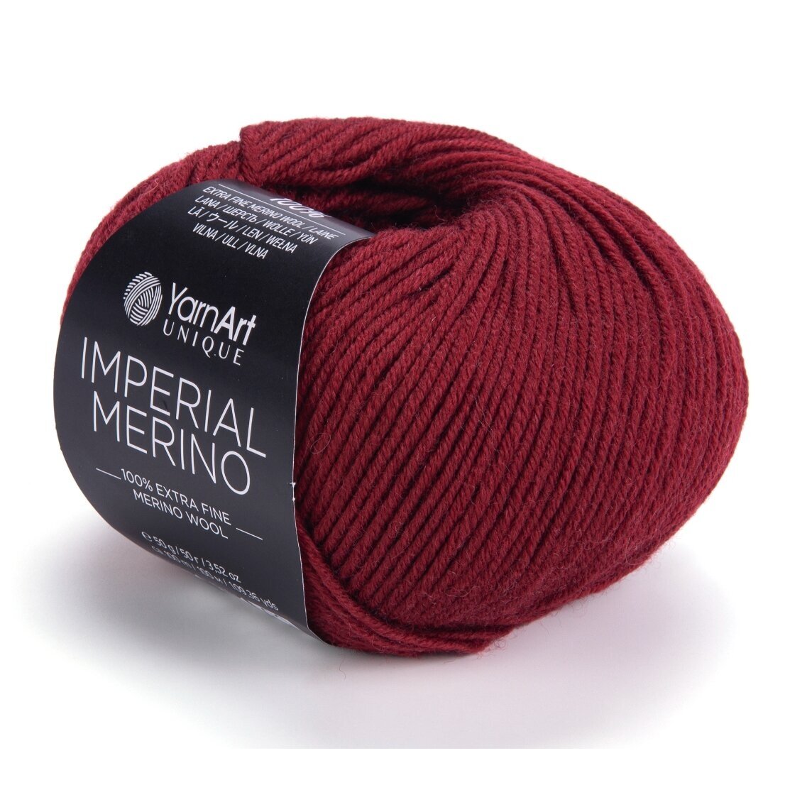 YarnArt Imperial Merino 3344 Бордовый – пряжа из мериносовой шерсти
