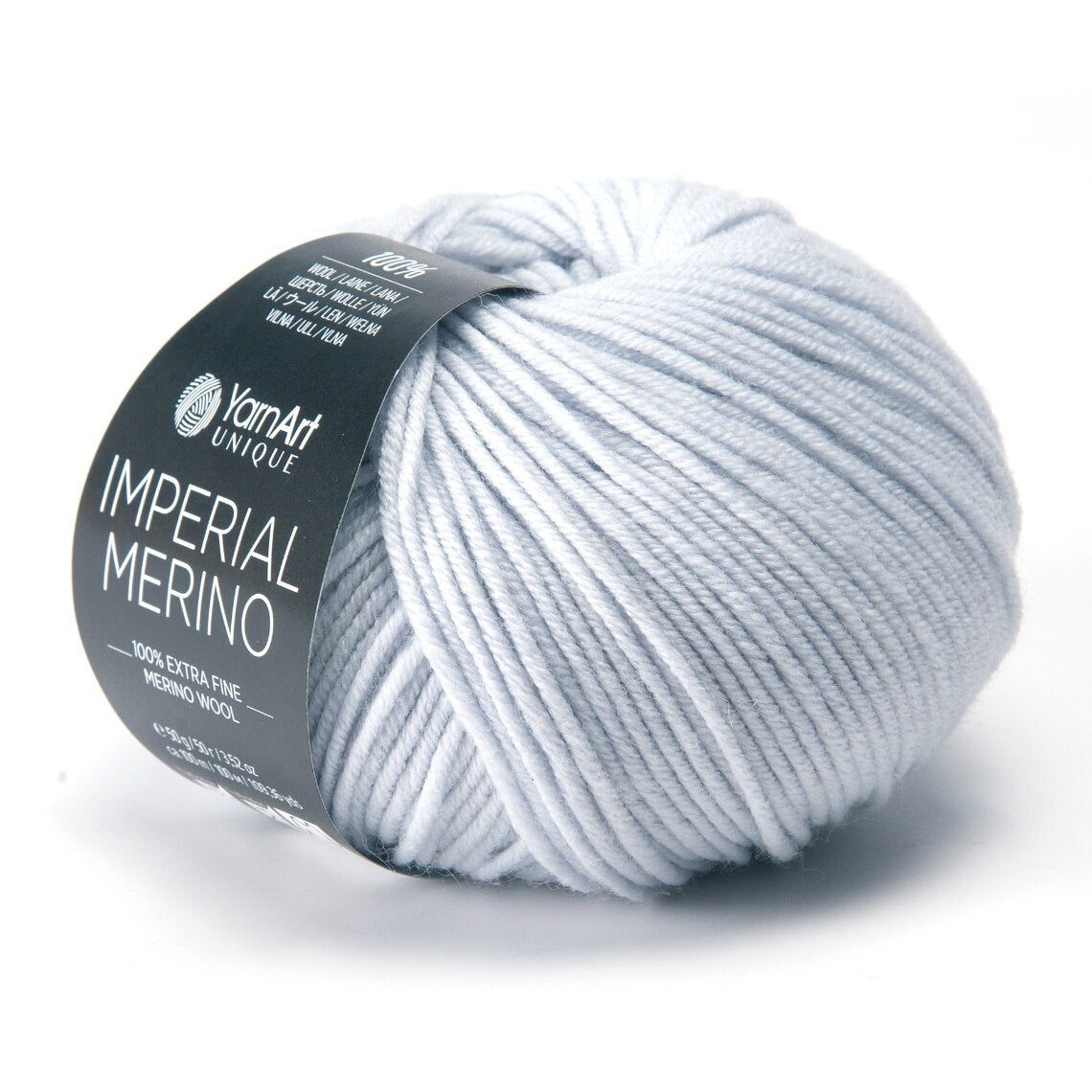 YarnArt Imperial Merino 3346 Светло-серый – пряжа из мериносовой шерсти