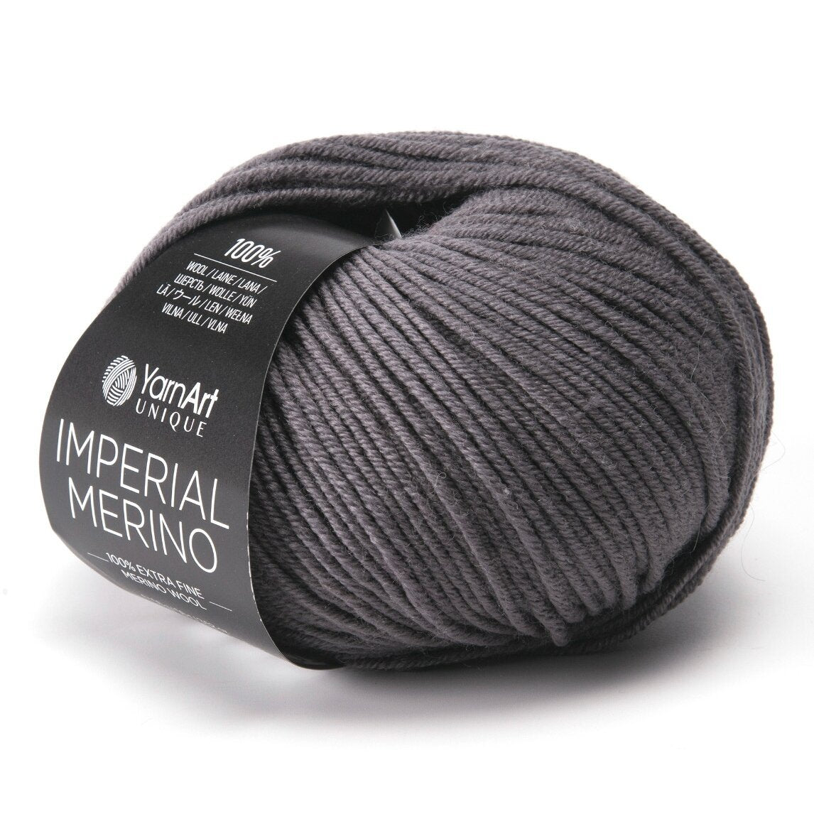 YarnArt Imperial Merino 3347 Угольно-серый – пряжа из мериносовой шерсти