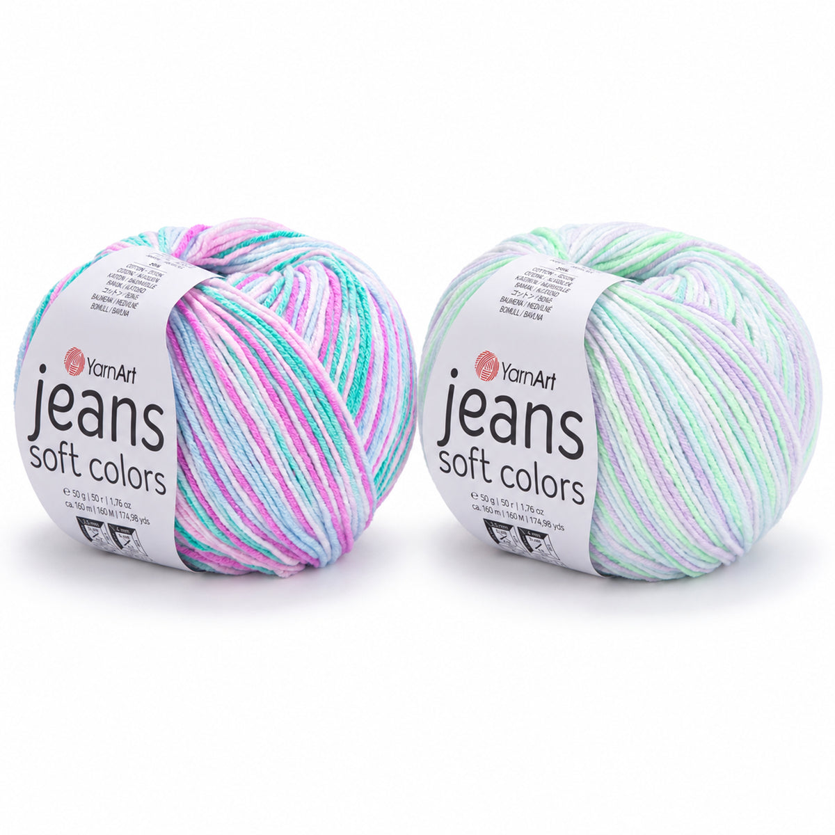 YarnArt Jeans Soft Colors