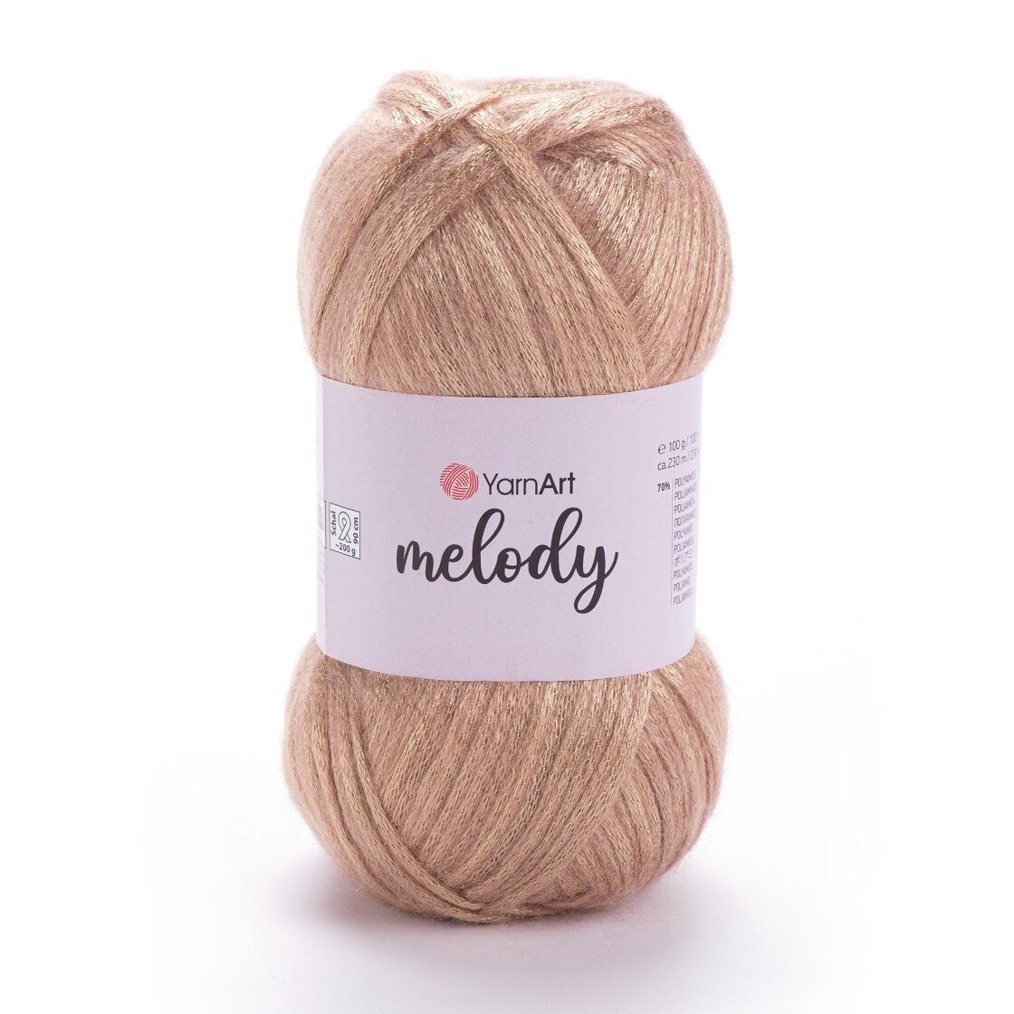 Melody Rahn YarnArt Melody – šilkinio paviršiaus siūlai | VILRITA