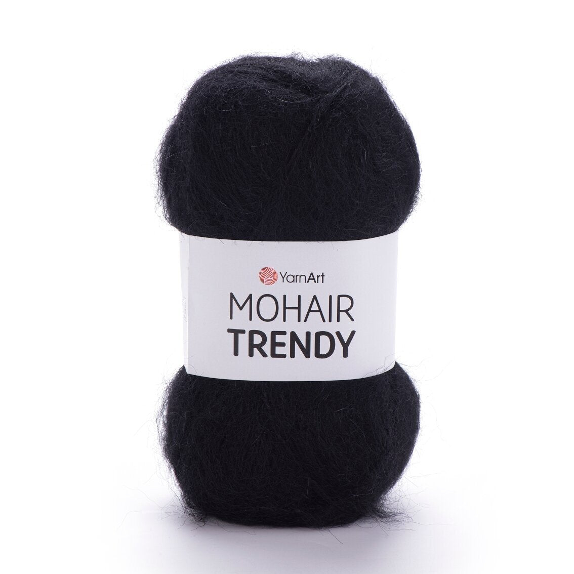 YarnArt Mohair Trendy 102 Black – mohair acrylic yarn