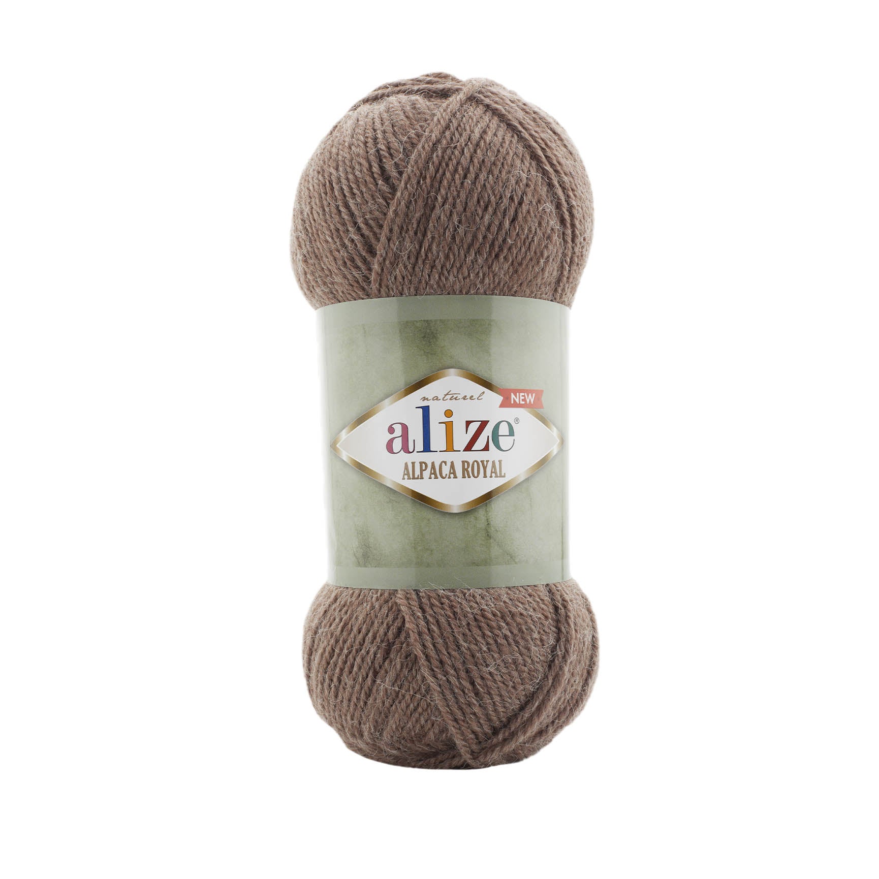 Alize Alpaca Royal NEW Alpaca New Milky Brown Melange (688)