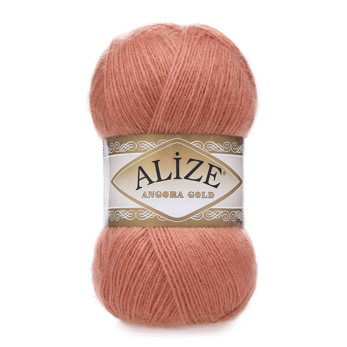 Alize Angora Gold 102 Korall – akryl- och ullgarn