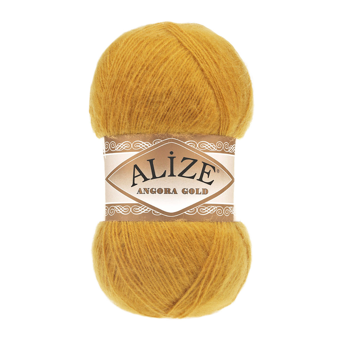 Alize Angora Gold 02 Saffran – akryl- och ullgarn