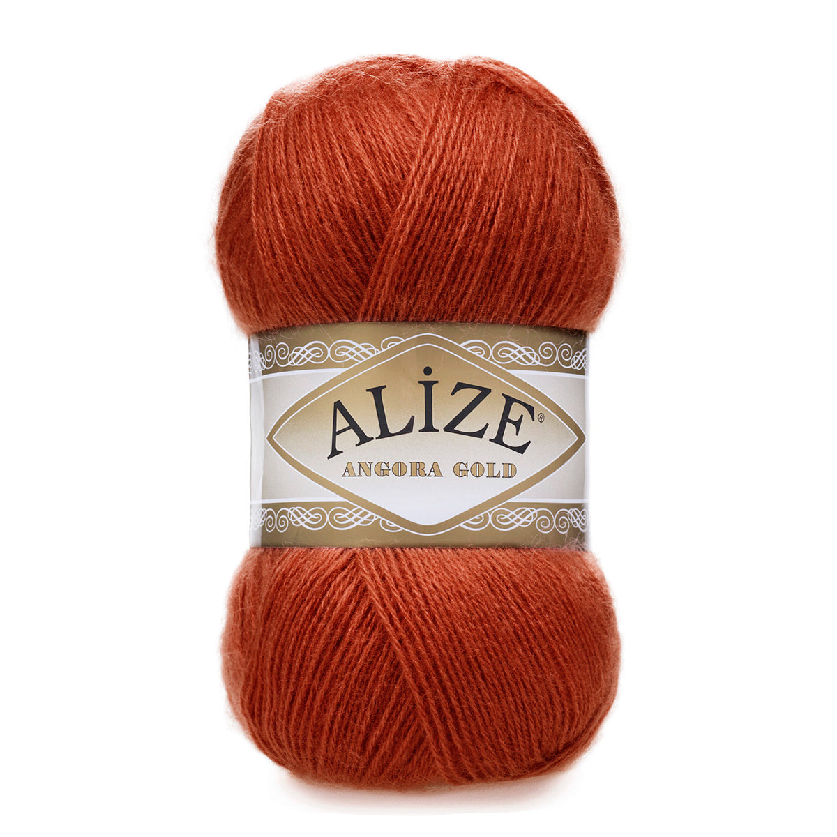 Alize Angora Gold 36 Terrakotta – akryl- och ullgarn