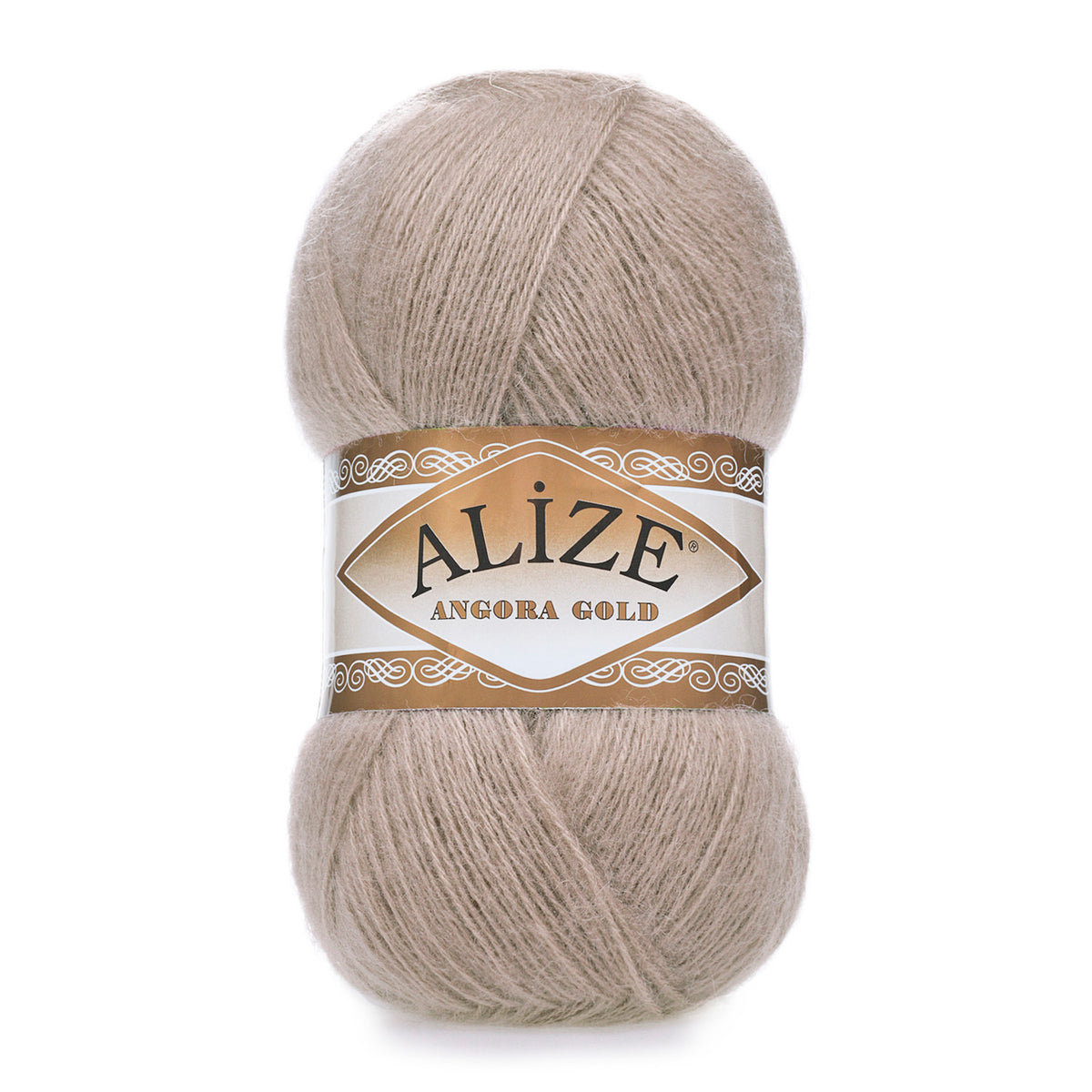 Alize Angora Gold 541 Mink – akryl- och ullgarn