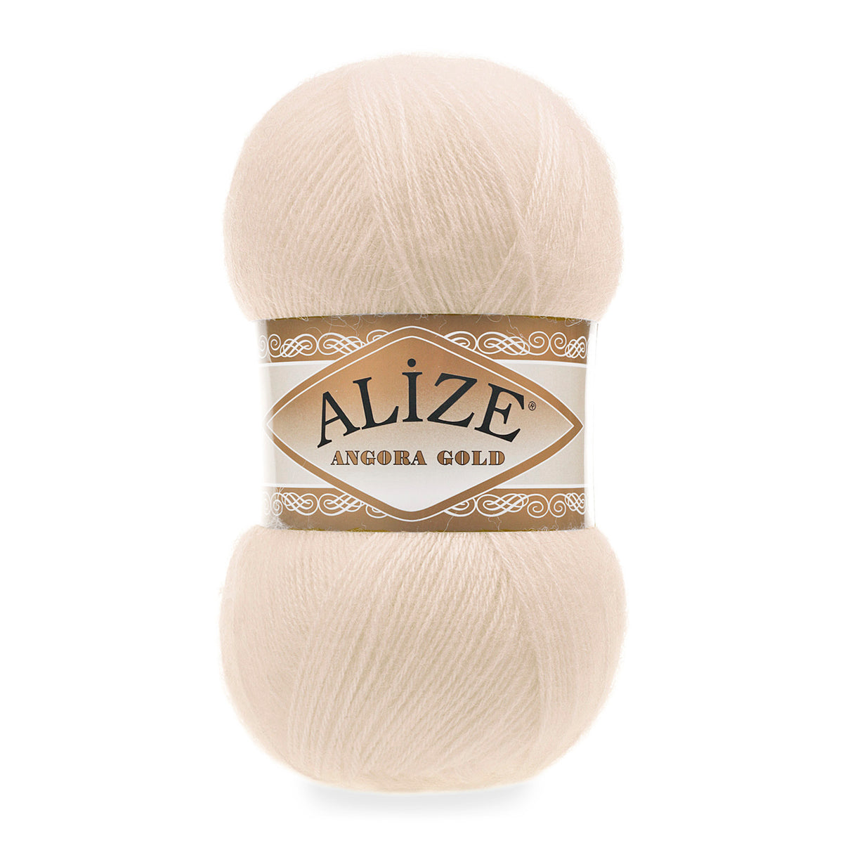 Alize Angora Gold 67 Elfenben – akryl- och ullgarn
