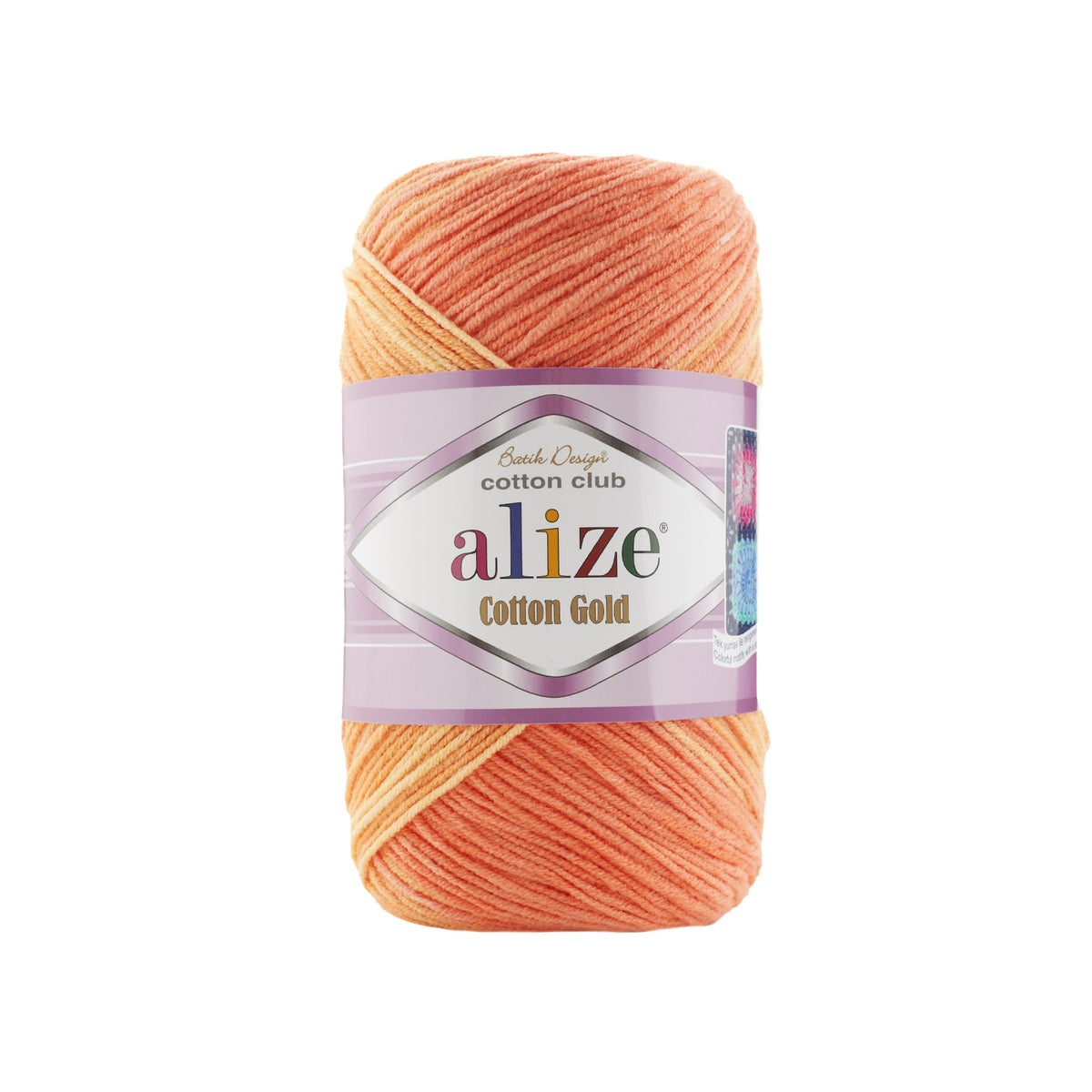 Alize Cotton Gold Batik Cotton Gold Batik 7687