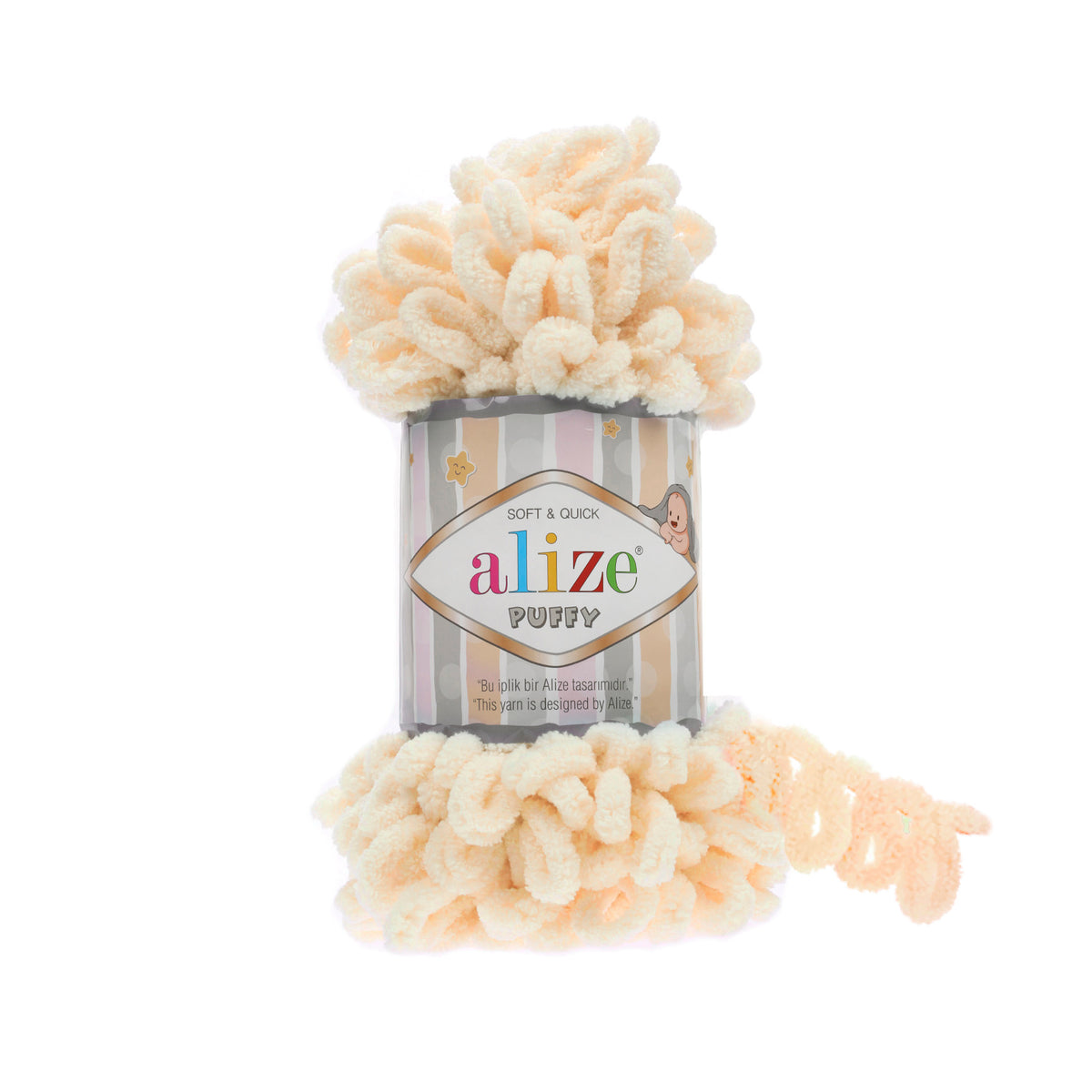 Alize Puffy 742 Kreemjas – aaslõng