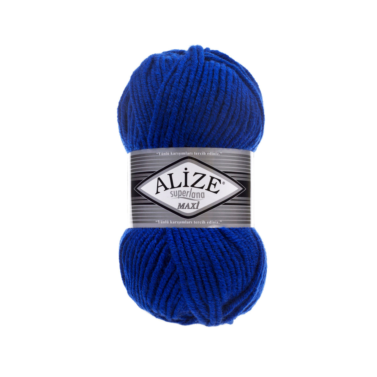 Alize Superlana Maxi 141 Royal Blue – chunky wool acrylic yarn
