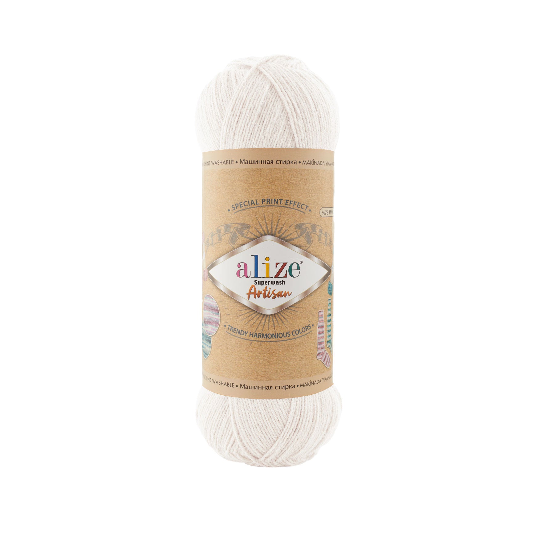 Alize Superwash Artisan Artisan White (55)