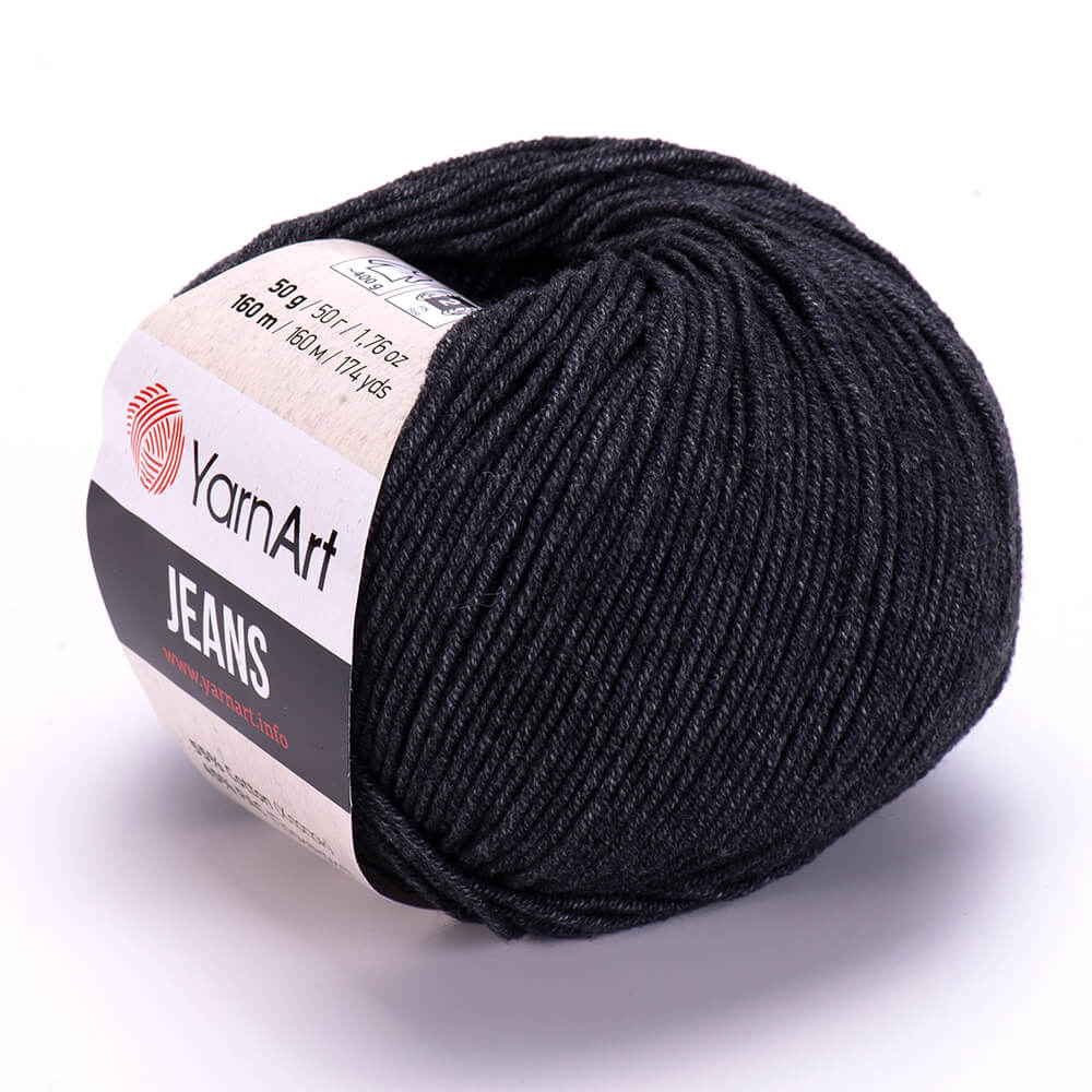 YarnArt Jeans 28 Mörk marinblå – bomulls- och akrylgarn