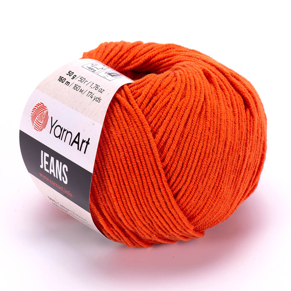 YarnArt Jeans 85 Terrakotta – bomulls- och akrylgarn