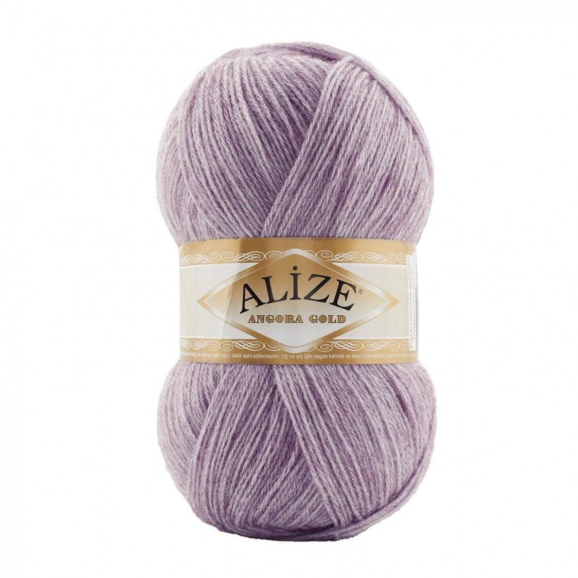 Alize Angora Gold 882 Mörkrosa – akryl- och ullgarn